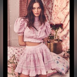 Hemant Nandita Sahar mini skirt